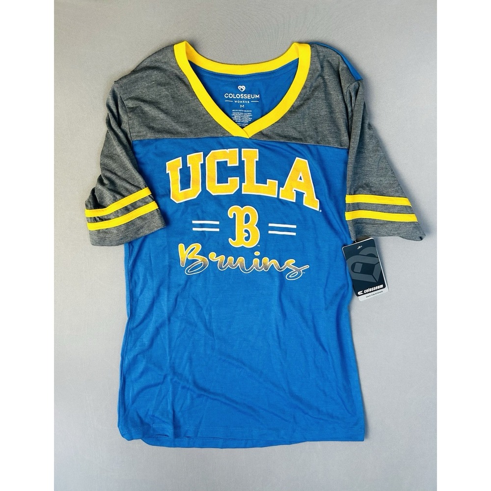 UCLA Bruins Colosseum Women's‎ M V-neck T Shirt NEW With Tags